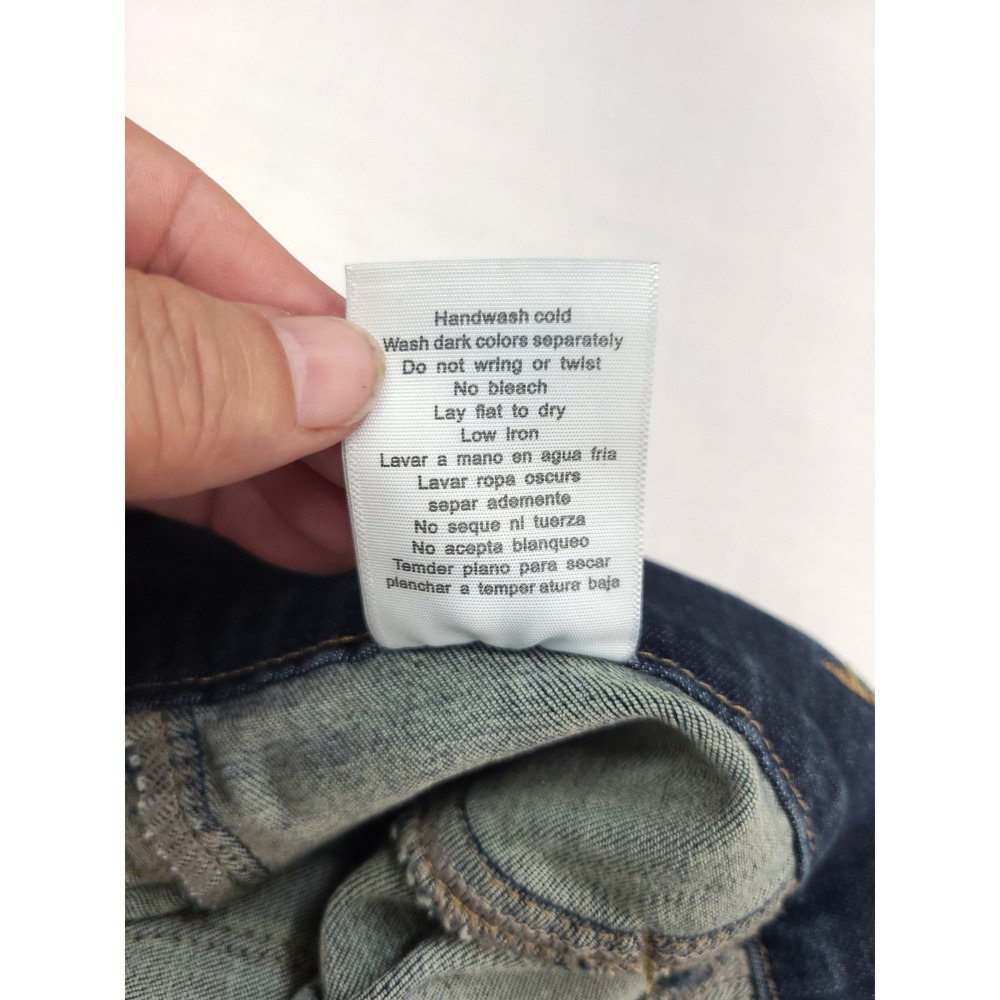 Judy Blue Stretch Jeans Jeggings Sz 13/31 Dk Wash Hi Rise Slim Fit Bootcut - Picture 6 of 10